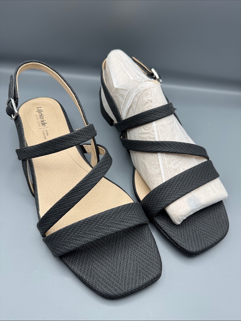 LifeStride Janet Women's Slingback Dress Sandals - Picture 1 of 4